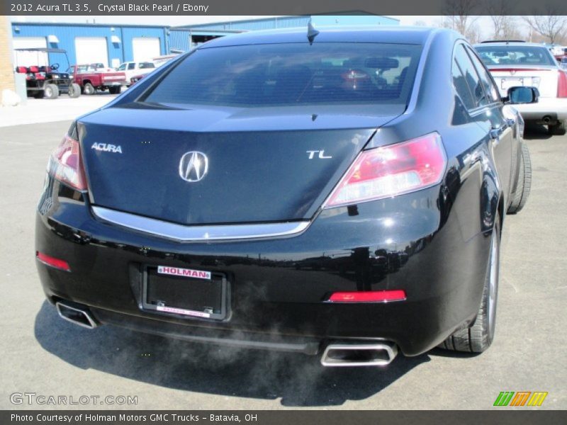 Crystal Black Pearl / Ebony 2012 Acura TL 3.5