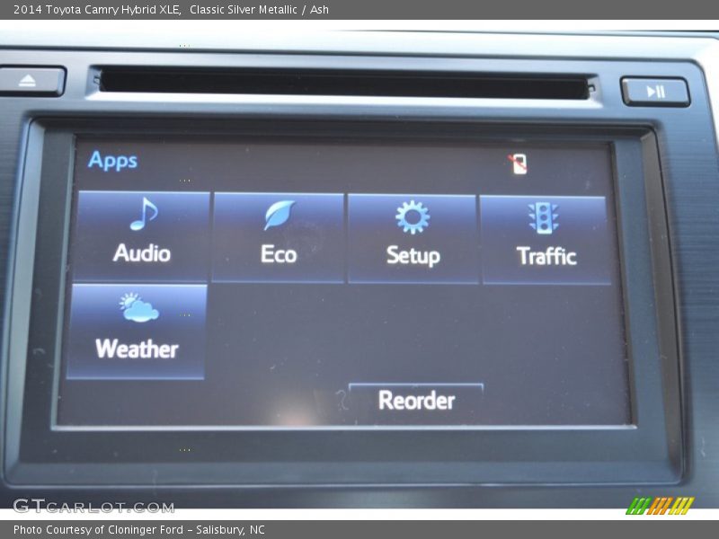 Classic Silver Metallic / Ash 2014 Toyota Camry Hybrid XLE