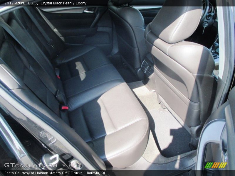 Crystal Black Pearl / Ebony 2012 Acura TL 3.5