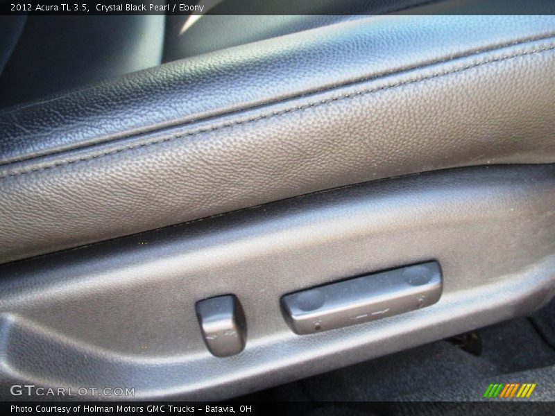 Crystal Black Pearl / Ebony 2012 Acura TL 3.5