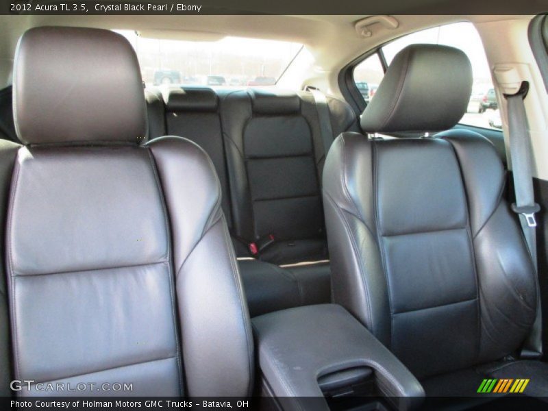 Crystal Black Pearl / Ebony 2012 Acura TL 3.5