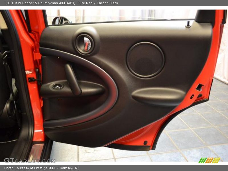 Pure Red / Carbon Black 2011 Mini Cooper S Countryman All4 AWD
