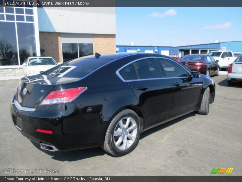 Crystal Black Pearl / Ebony 2012 Acura TL 3.5