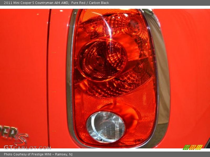 Pure Red / Carbon Black 2011 Mini Cooper S Countryman All4 AWD