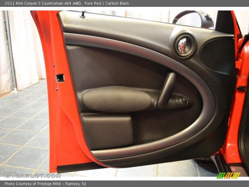 Pure Red / Carbon Black 2011 Mini Cooper S Countryman All4 AWD