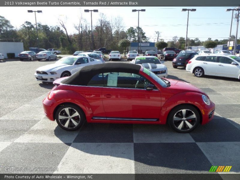 Tornado Red / Anthracite Black 2013 Volkswagen Beetle Turbo Convertible