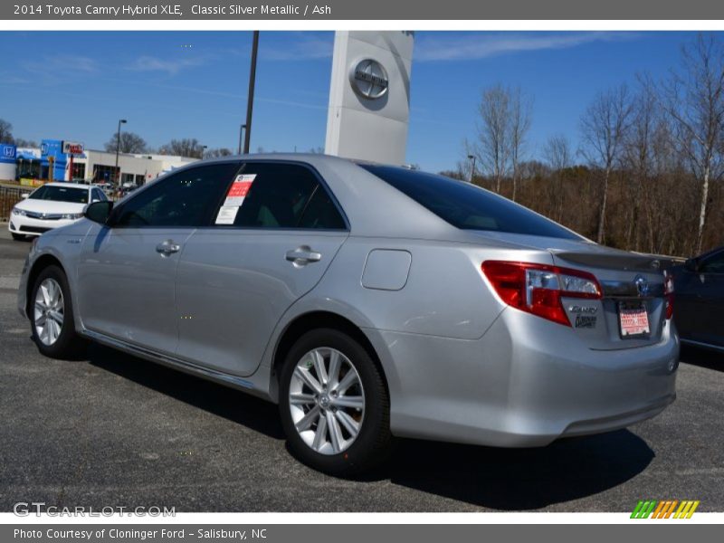 Classic Silver Metallic / Ash 2014 Toyota Camry Hybrid XLE