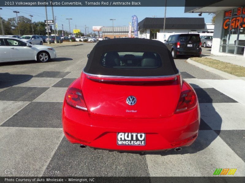 Tornado Red / Anthracite Black 2013 Volkswagen Beetle Turbo Convertible