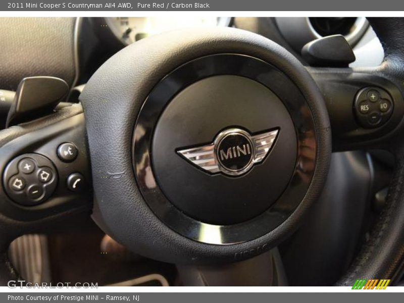 Pure Red / Carbon Black 2011 Mini Cooper S Countryman All4 AWD