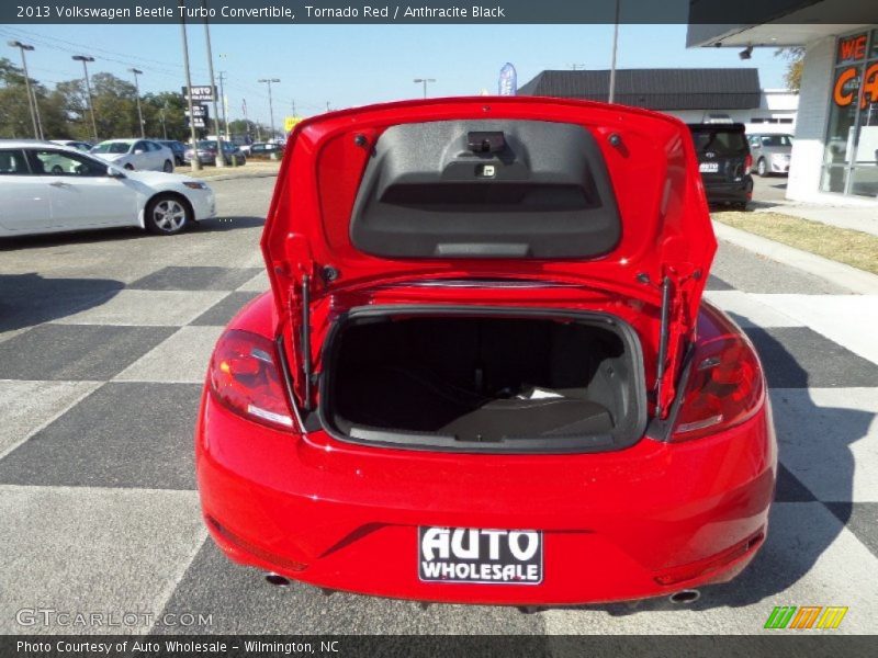 Tornado Red / Anthracite Black 2013 Volkswagen Beetle Turbo Convertible
