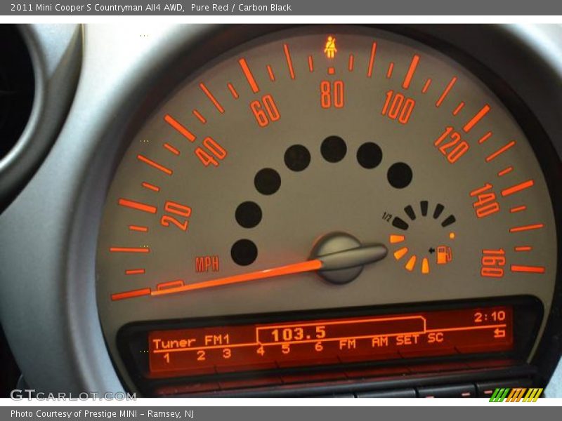 Pure Red / Carbon Black 2011 Mini Cooper S Countryman All4 AWD