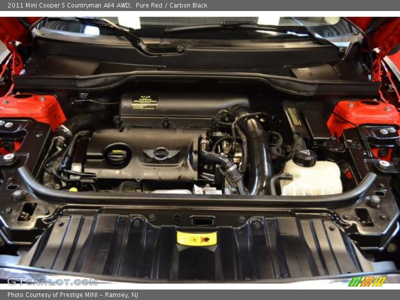 Pure Red / Carbon Black 2011 Mini Cooper S Countryman All4 AWD