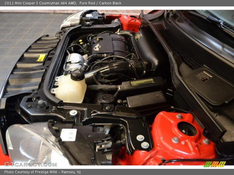 Pure Red / Carbon Black 2011 Mini Cooper S Countryman All4 AWD