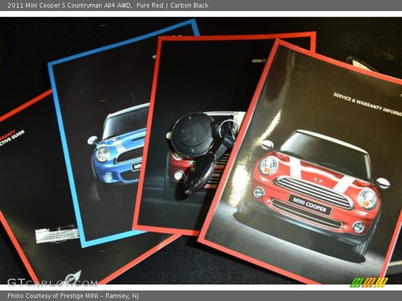 Pure Red / Carbon Black 2011 Mini Cooper S Countryman All4 AWD
