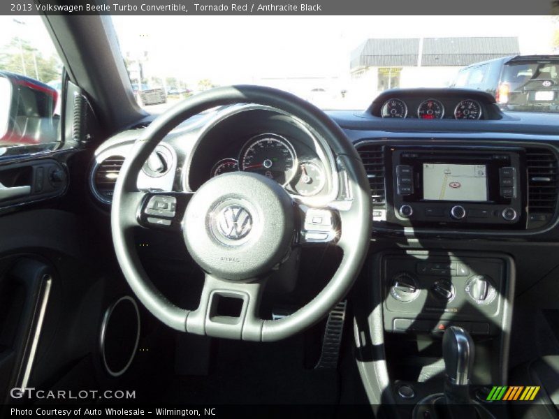 Tornado Red / Anthracite Black 2013 Volkswagen Beetle Turbo Convertible