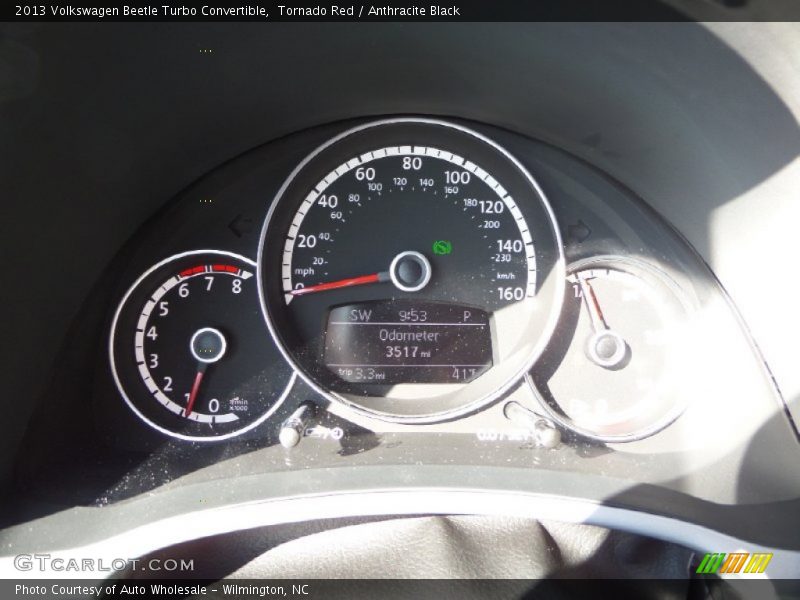 Tornado Red / Anthracite Black 2013 Volkswagen Beetle Turbo Convertible