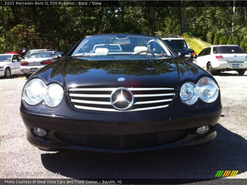 Black / Stone 2003 Mercedes-Benz SL 500 Roadster