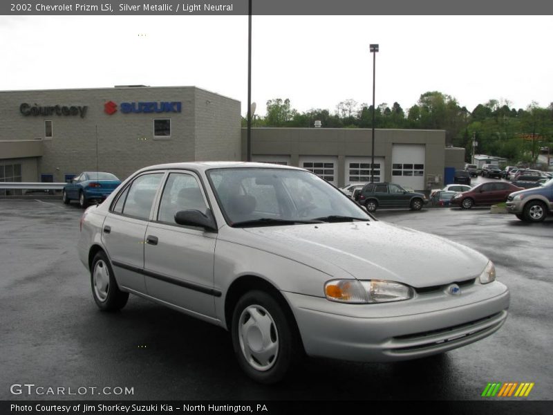 Silver Metallic / Light Neutral 2002 Chevrolet Prizm LSi