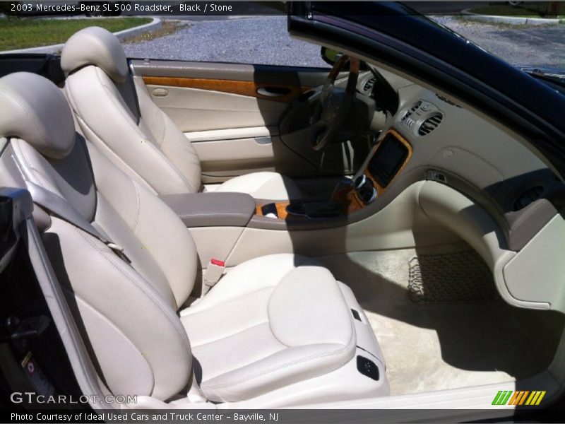 Black / Stone 2003 Mercedes-Benz SL 500 Roadster
