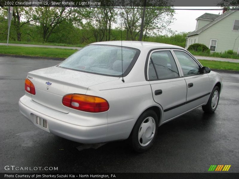 Silver Metallic / Light Neutral 2002 Chevrolet Prizm LSi