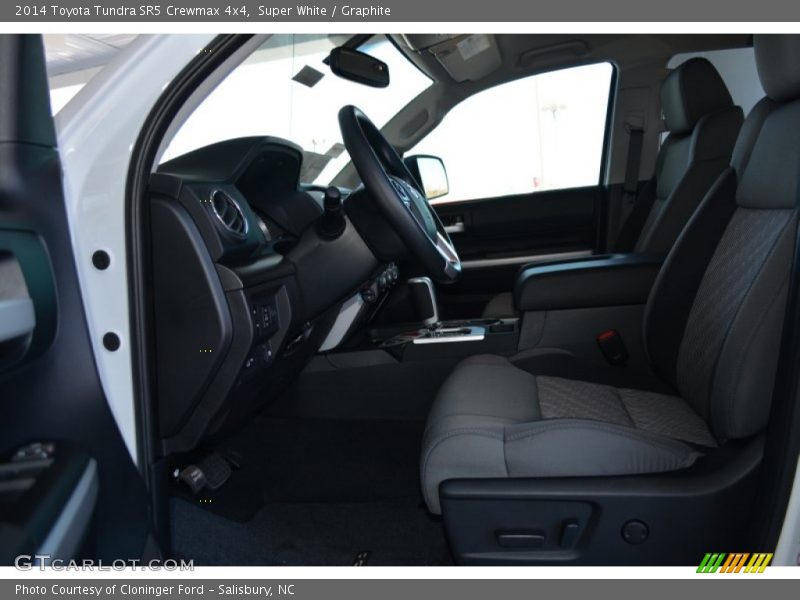 Super White / Graphite 2014 Toyota Tundra SR5 Crewmax 4x4