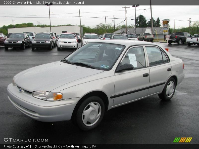Silver Metallic / Light Neutral 2002 Chevrolet Prizm LSi