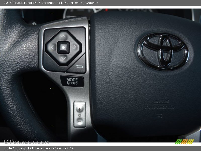 Super White / Graphite 2014 Toyota Tundra SR5 Crewmax 4x4