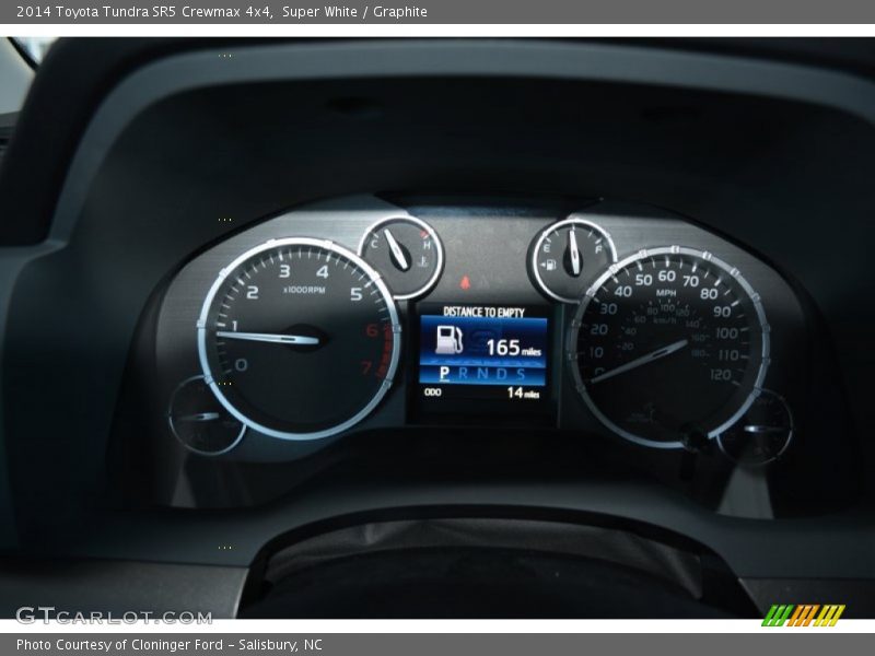 Super White / Graphite 2014 Toyota Tundra SR5 Crewmax 4x4