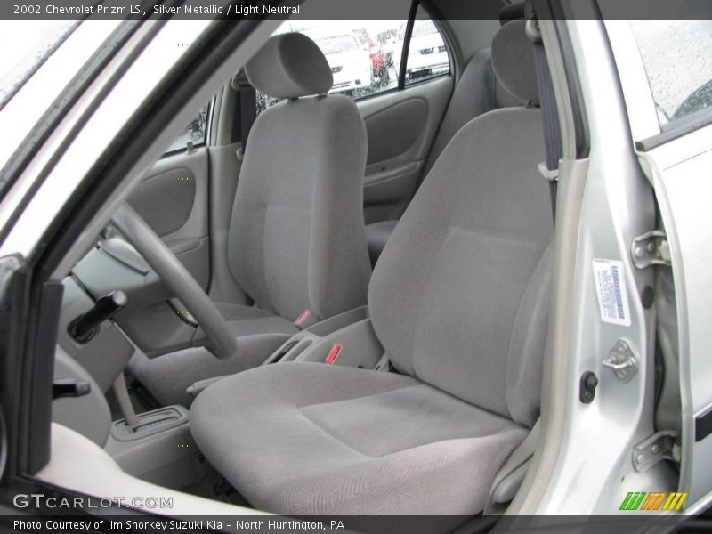 Silver Metallic / Light Neutral 2002 Chevrolet Prizm LSi