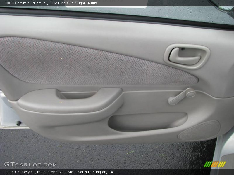 Silver Metallic / Light Neutral 2002 Chevrolet Prizm LSi