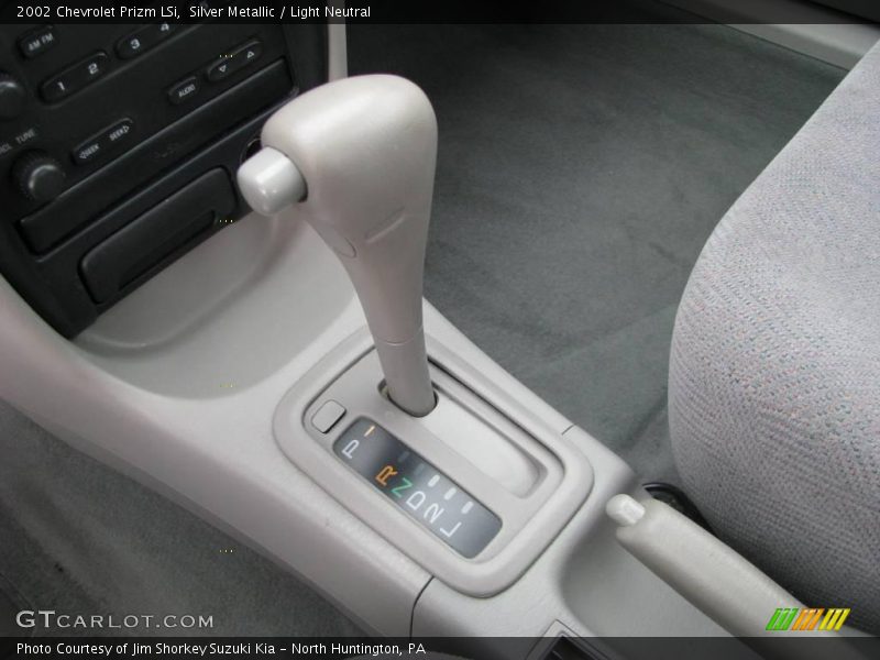 Silver Metallic / Light Neutral 2002 Chevrolet Prizm LSi