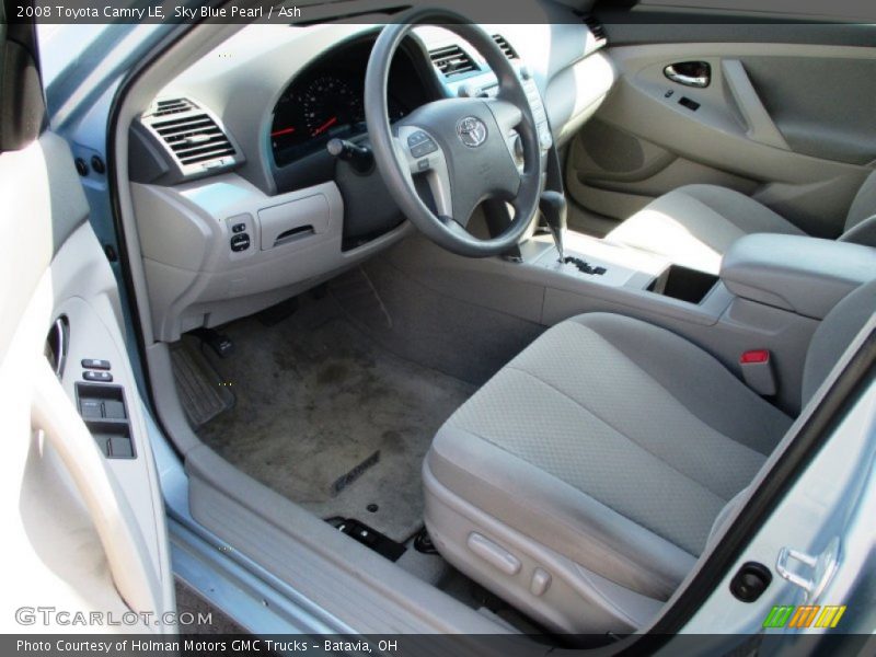 Sky Blue Pearl / Ash 2008 Toyota Camry LE
