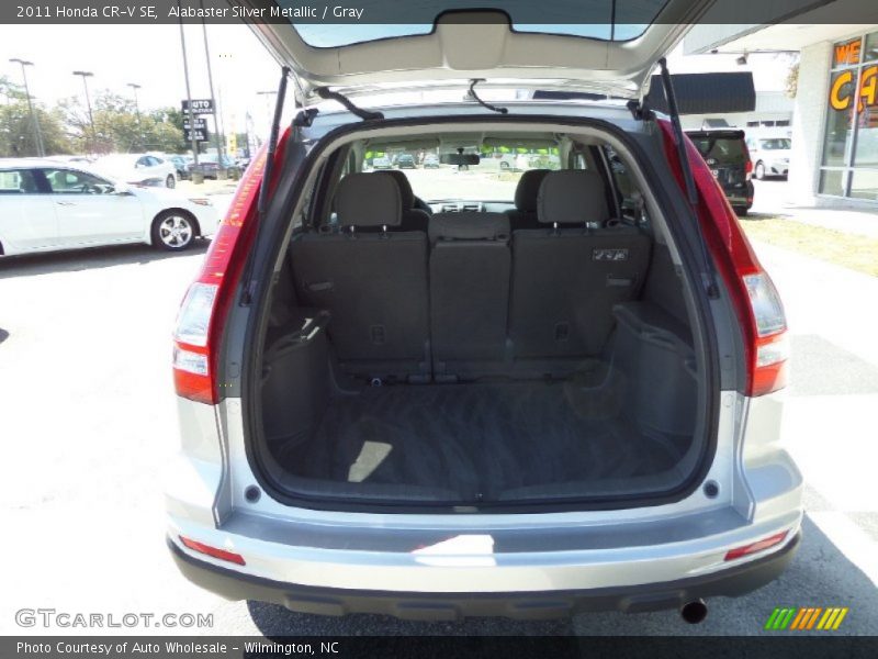 Alabaster Silver Metallic / Gray 2011 Honda CR-V SE