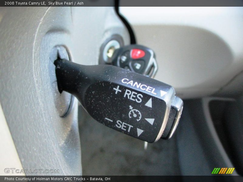 Sky Blue Pearl / Ash 2008 Toyota Camry LE