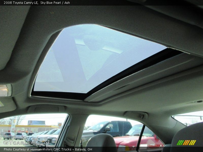 Sky Blue Pearl / Ash 2008 Toyota Camry LE