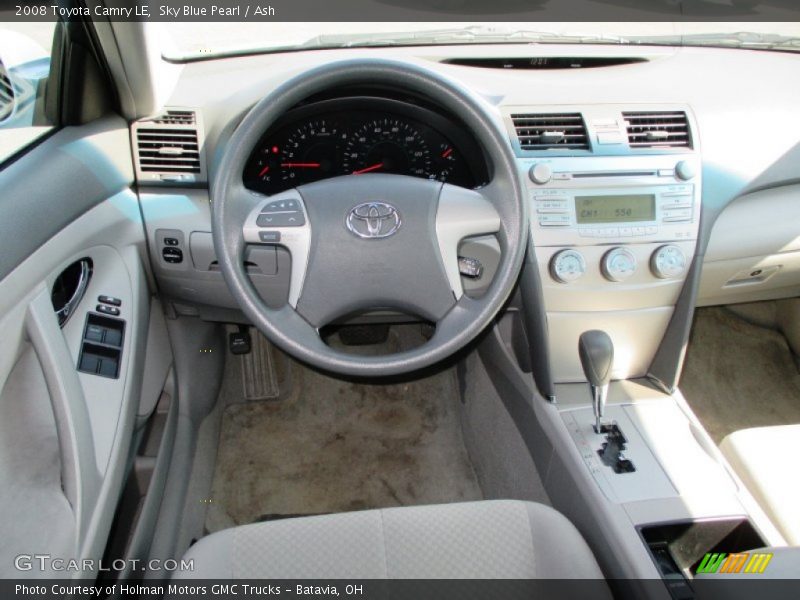 Sky Blue Pearl / Ash 2008 Toyota Camry LE