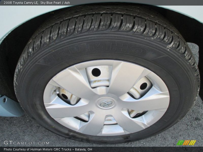 Sky Blue Pearl / Ash 2008 Toyota Camry LE