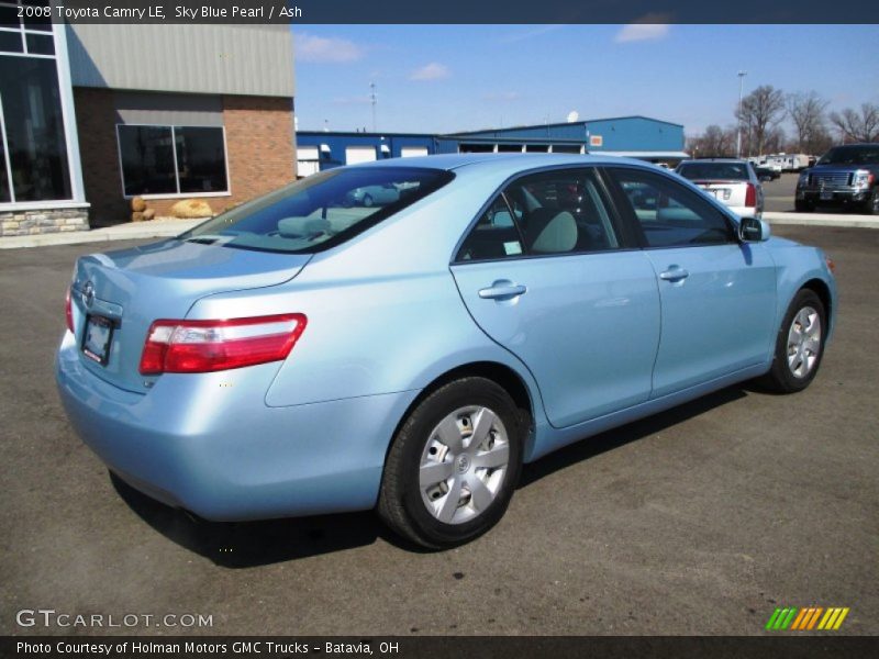 Sky Blue Pearl / Ash 2008 Toyota Camry LE
