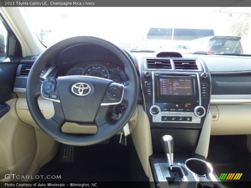Champagne Mica / Ivory 2013 Toyota Camry LE