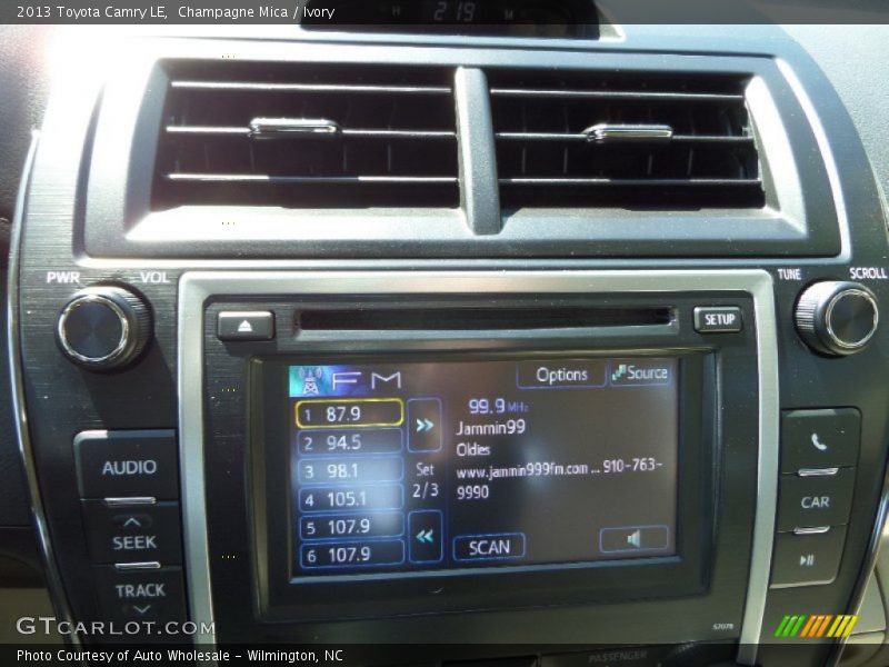 Champagne Mica / Ivory 2013 Toyota Camry LE