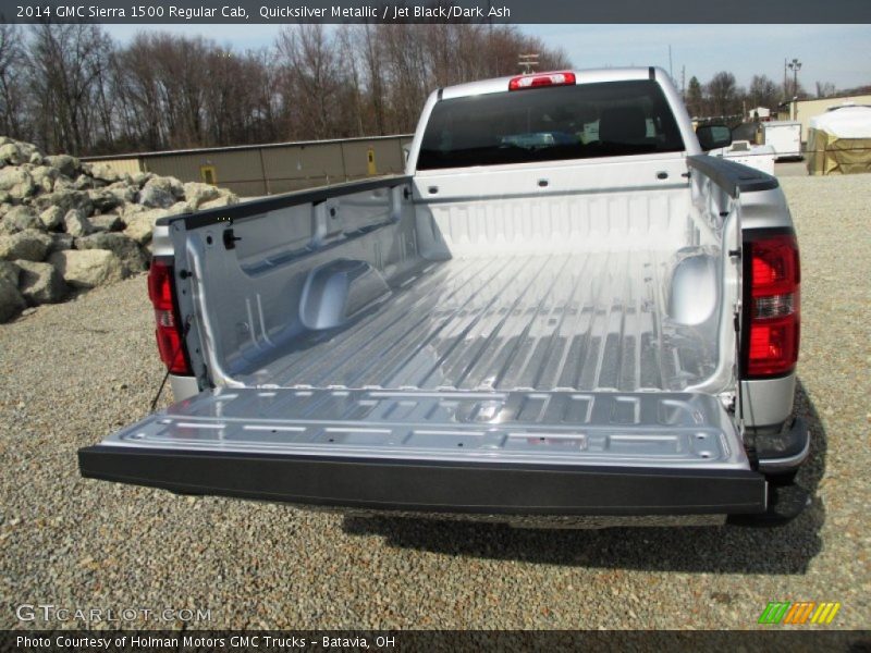 Quicksilver Metallic / Jet Black/Dark Ash 2014 GMC Sierra 1500 Regular Cab