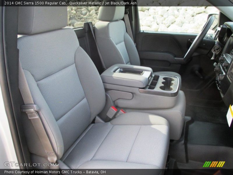 Quicksilver Metallic / Jet Black/Dark Ash 2014 GMC Sierra 1500 Regular Cab