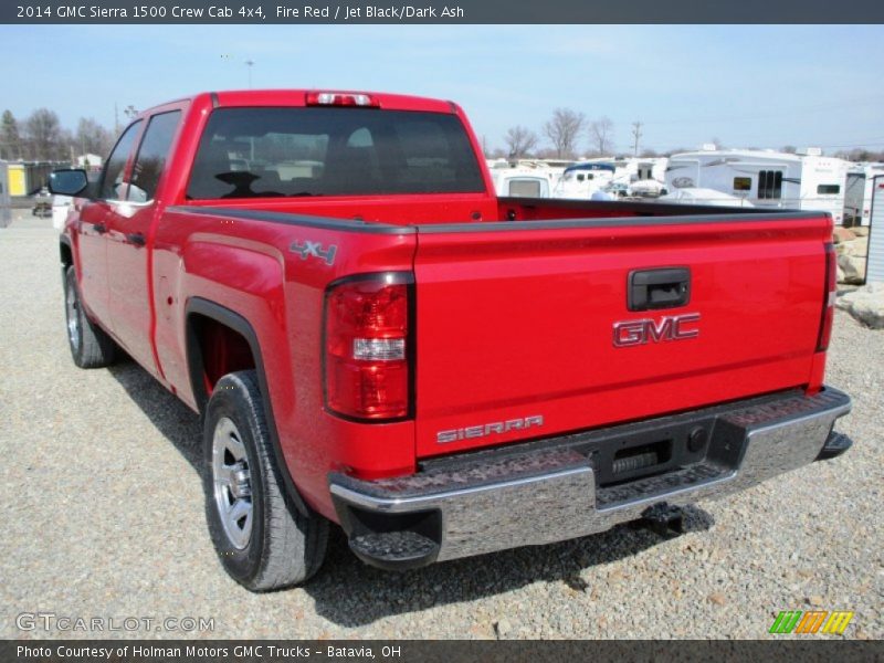 Fire Red / Jet Black/Dark Ash 2014 GMC Sierra 1500 Crew Cab 4x4