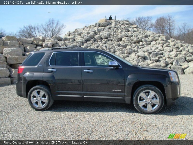 Iridium Metallic / Jet Black 2014 GMC Terrain SLT AWD