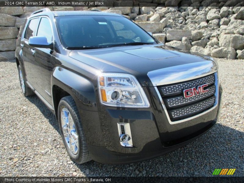 Iridium Metallic / Jet Black 2014 GMC Terrain SLT AWD