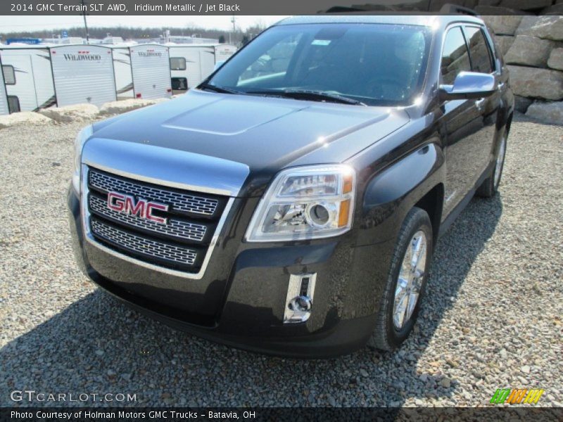 Iridium Metallic / Jet Black 2014 GMC Terrain SLT AWD