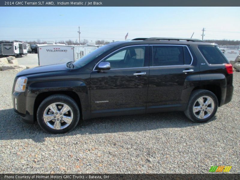 Iridium Metallic / Jet Black 2014 GMC Terrain SLT AWD