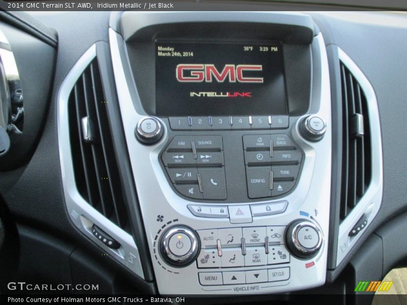 Iridium Metallic / Jet Black 2014 GMC Terrain SLT AWD
