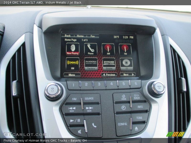 Iridium Metallic / Jet Black 2014 GMC Terrain SLT AWD