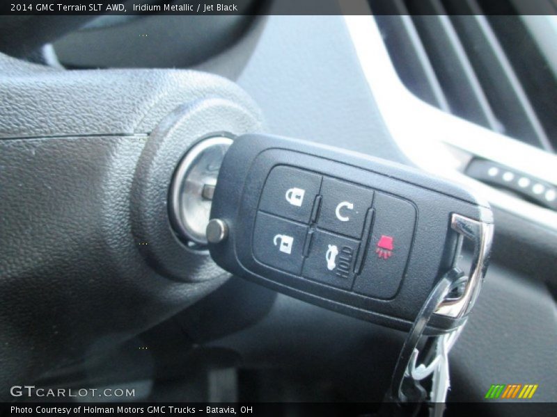 Iridium Metallic / Jet Black 2014 GMC Terrain SLT AWD